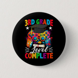 Chapa Redonda De 5 Cm Controlador de juego completo de nivel de 3er grad