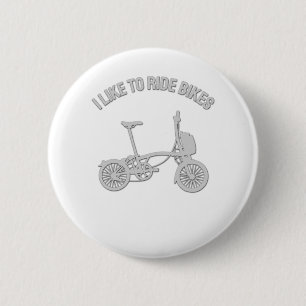 Chapa Redonda De 5 Cm Cool bicycle Design - I Like to Ride Bikes