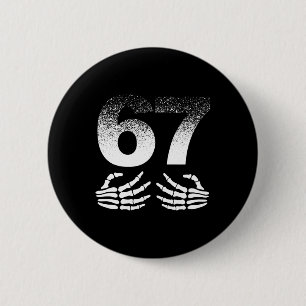 Chapa Redonda De 5 Cm Cool Six Seven Gen Alpha jerga Meme popular Tenden