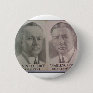 Chapa Redonda De 5 Cm Coolidge 1922 - Dawes