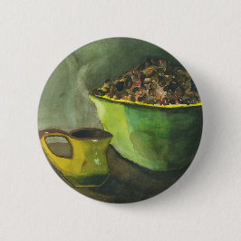 Chapa Redonda De 5 Cm Copa al vapor de café Bowl frijoles de café