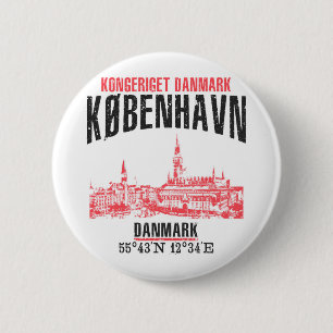 Chapa Redonda De 5 Cm Copenhague