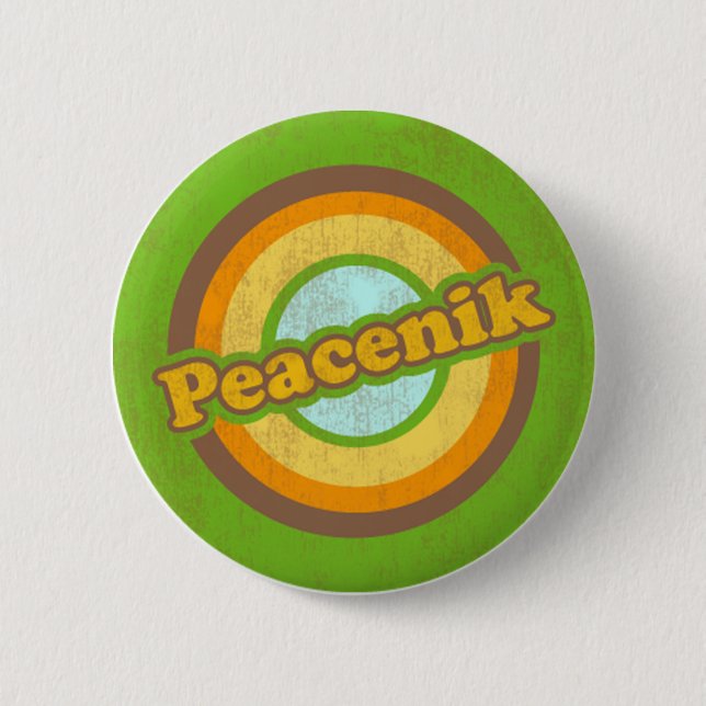 Chapa Redonda De 5 Cm copia del zazzle_peacenik_button (Anverso)