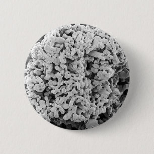 Chapa Redonda De 5 Cm Copo de nieve 3