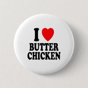Chapa Redonda De 5 Cm Corazón (amor) Mantequilla de pollo Mamáes de Murg
