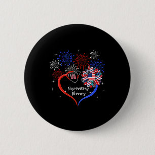 Chapa Redonda De 5 Cm Corazón de girasol Fuegos artificiales Terapia res