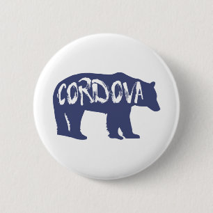 Chapa Redonda De 5 Cm Cordova Alaska Bear