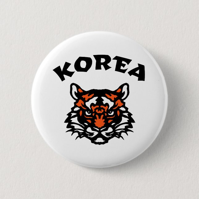 Chapa Redonda De 5 Cm Corea (Anverso)