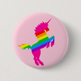 CHAPA REDONDA DE 5 CM COREY TIGER 1980 RETRO VINTAGE UNICORN RAINBOW