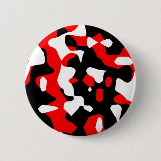 Chapa Redonda De 5 Cm Corey Tiger 80s Camuflaje Rojo Retro (Camo)