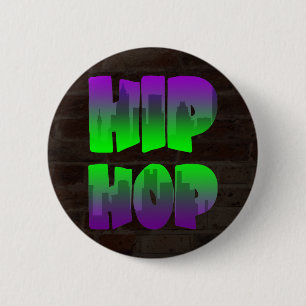 Chapa Redonda De 5 Cm Corey Tiger 80s Hip Hop Vintage