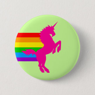 Chapa Redonda De 5 Cm Corey Tiger 80'S retro vintage Rainbow Unicorn