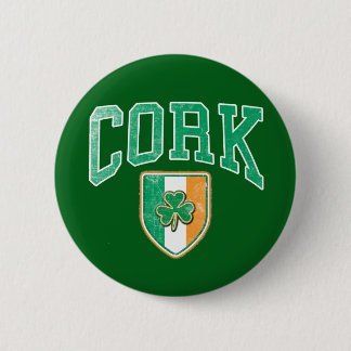 Chapa Redonda De 5 Cm CORK Ireland