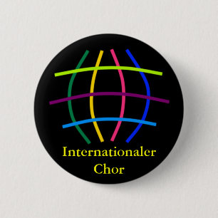 Chapa Redonda De 5 Cm Coro internacional