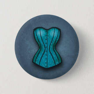 Chapa Redonda De 5 Cm Corset azul de bonito