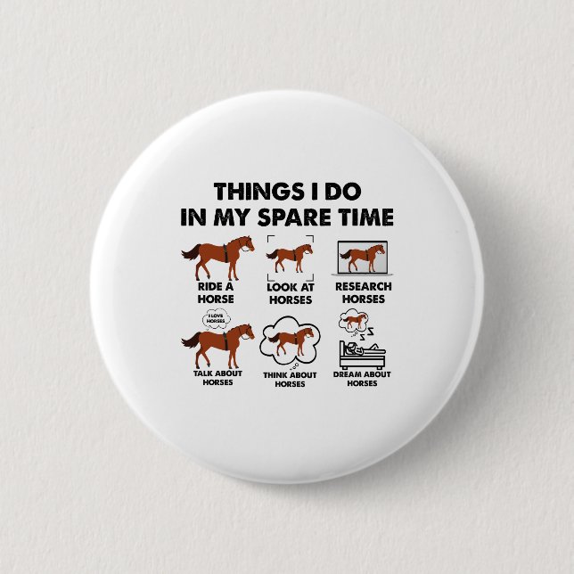 Chapa Redonda De 5 Cm Cosas chicas Que Hago En Mi Horario De Reparación (Anverso)