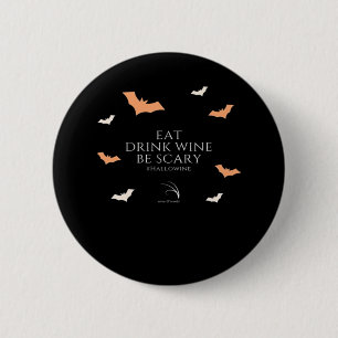 Chapa Redonda De 5 Cm Cota de Hallowine Halloween Bebe