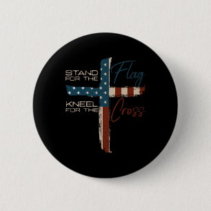 Chapa Redonda De 5 Cm Cota de USA cita religiosa 4 de julio fe cristiana
