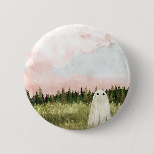 Chapa Redonda De 5 Cm Cotton Candy Skies