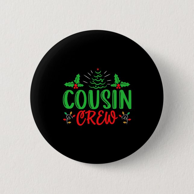 Chapa Redonda De 5 Cm Cousin Crew T Shirt_1  (Anverso)