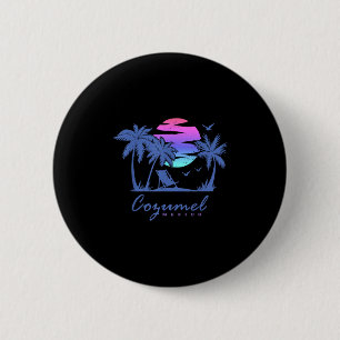 Chapa Redonda De 5 Cm Cozumel Mexico Beach Vacation Spring Break Honeymo
