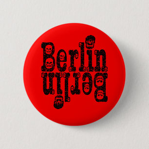 Chapa Redonda De 5 Cm Cráneos de Berlín