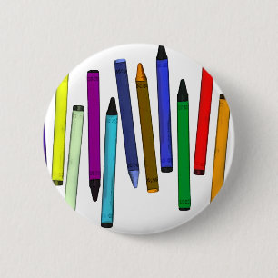 Chapa Redonda De 5 Cm Crayones