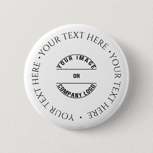 Chapa Redonda De 5 Cm Crea tu propia plantilla en blanco personalizada