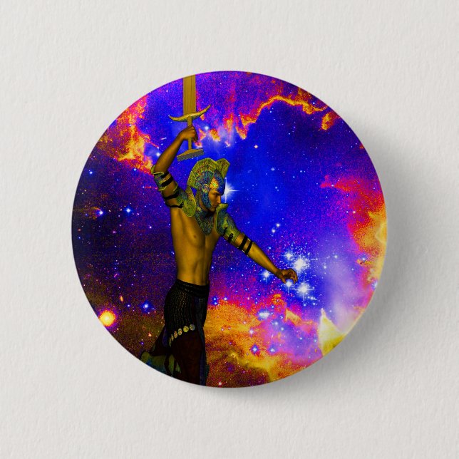 Chapa Redonda De 5 Cm Creador de estrellas (Anverso)