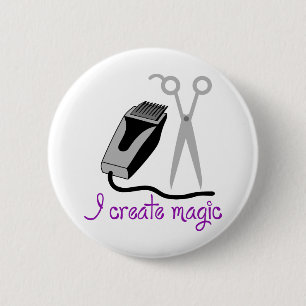 Chapa Redonda De 5 Cm Crear magia