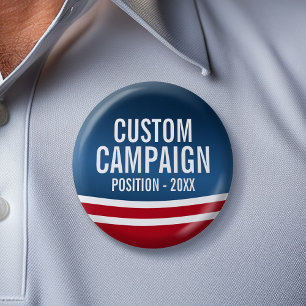 Chapa Redonda De 5 Cm Crear su propio diseño electoral