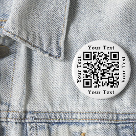 Chapa Redonda De 5 Cm Crear una dirección URL de sitio web de código QR