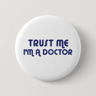 Chapa Redonda De 5 Cm Créeme, soy Médica