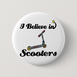 Chapa Redonda De 5 Cm creo en los scooters