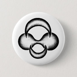 Chapa Redonda De 5 Cm Crescent Birth
