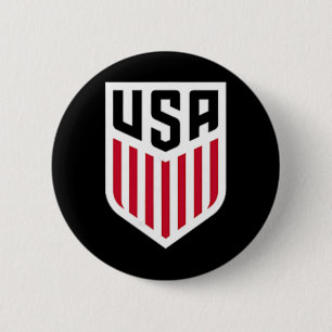 Chapa Redonda De 5 Cm Cresta delantero y trasero de fútbol de Usa Navy c