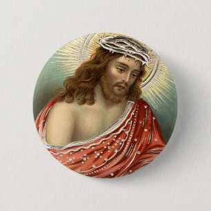 Chapa Redonda De 5 Cm Cristianismo Jesucristo Cristiano Nimbus