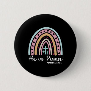 Chapa Redonda De 5 Cm Cristiano De Pascua Es Niña Círculo De Arco De Arc