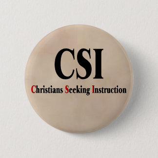 Chapa Redonda De 5 Cm Cristianos de CSI