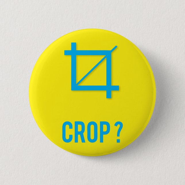 Chapa Redonda De 5 Cm Crop Top? (Anverso)