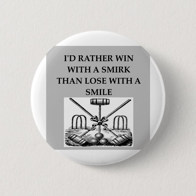 Chapa Redonda De 5 Cm croquet (Anverso)