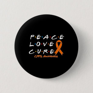 Chapa Redonda De 5 Cm Crps Conciencia Paz Cure