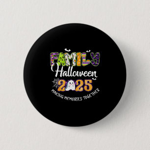Chapa Redonda De 5 Cm Crucero de Halloween creando recuerdos juntos Hall