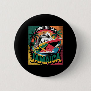 Chapa Redonda De 5 Cm Crucero Familiar Jamaica Navegando Juntos 2025