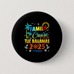 Chapa Redonda De 5 Cm Crucero Familiar por Las Bahamas 2025 Verano Ropa