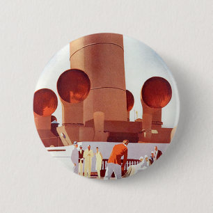 Chapa Redonda De 5 Cm Cruceros Orientales Gran Embudo