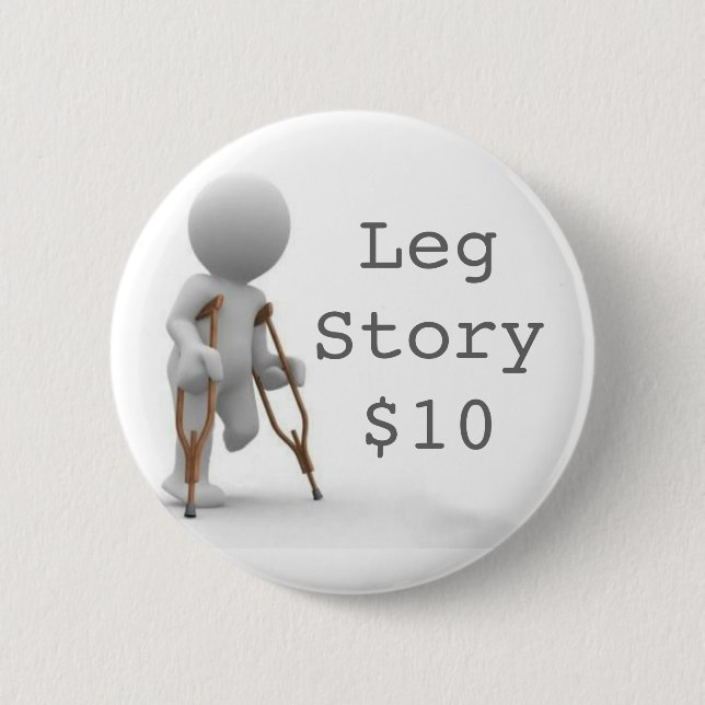Chapa Redonda De 5 Cm CRUTCHESLARGE, LegStory$10 (Anverso)