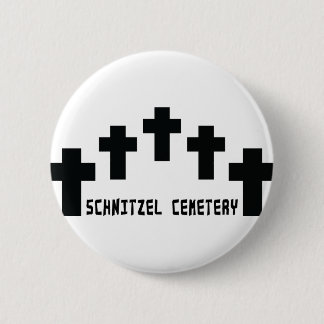 Chapa Redonda De 5 Cm cruz del cementerio del schnitzel