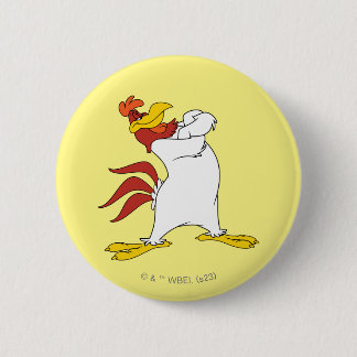 Chapa Redonda De 5 Cm Cruzan los brazos de Lehorn Foghorn