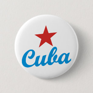 Chapa Redonda De 5 Cm Cuba